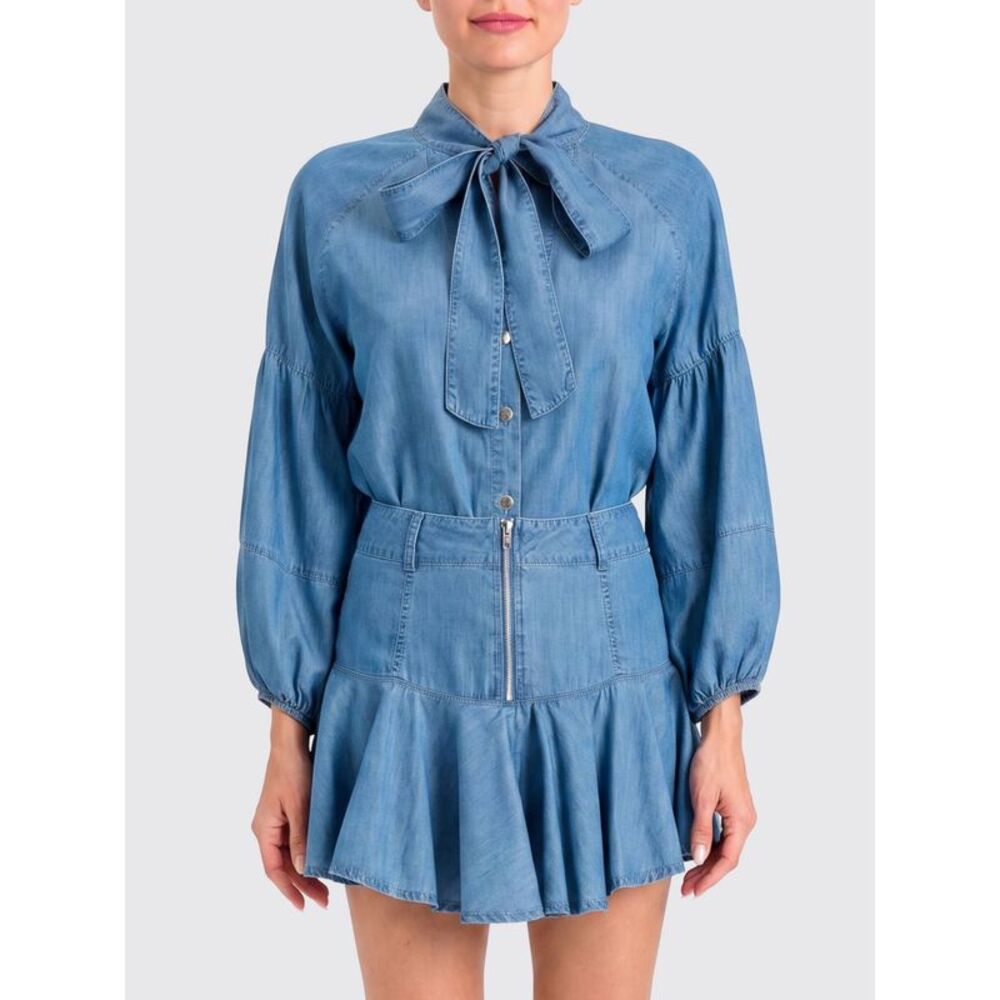 Actitude Twinset Shirt Woman Denim